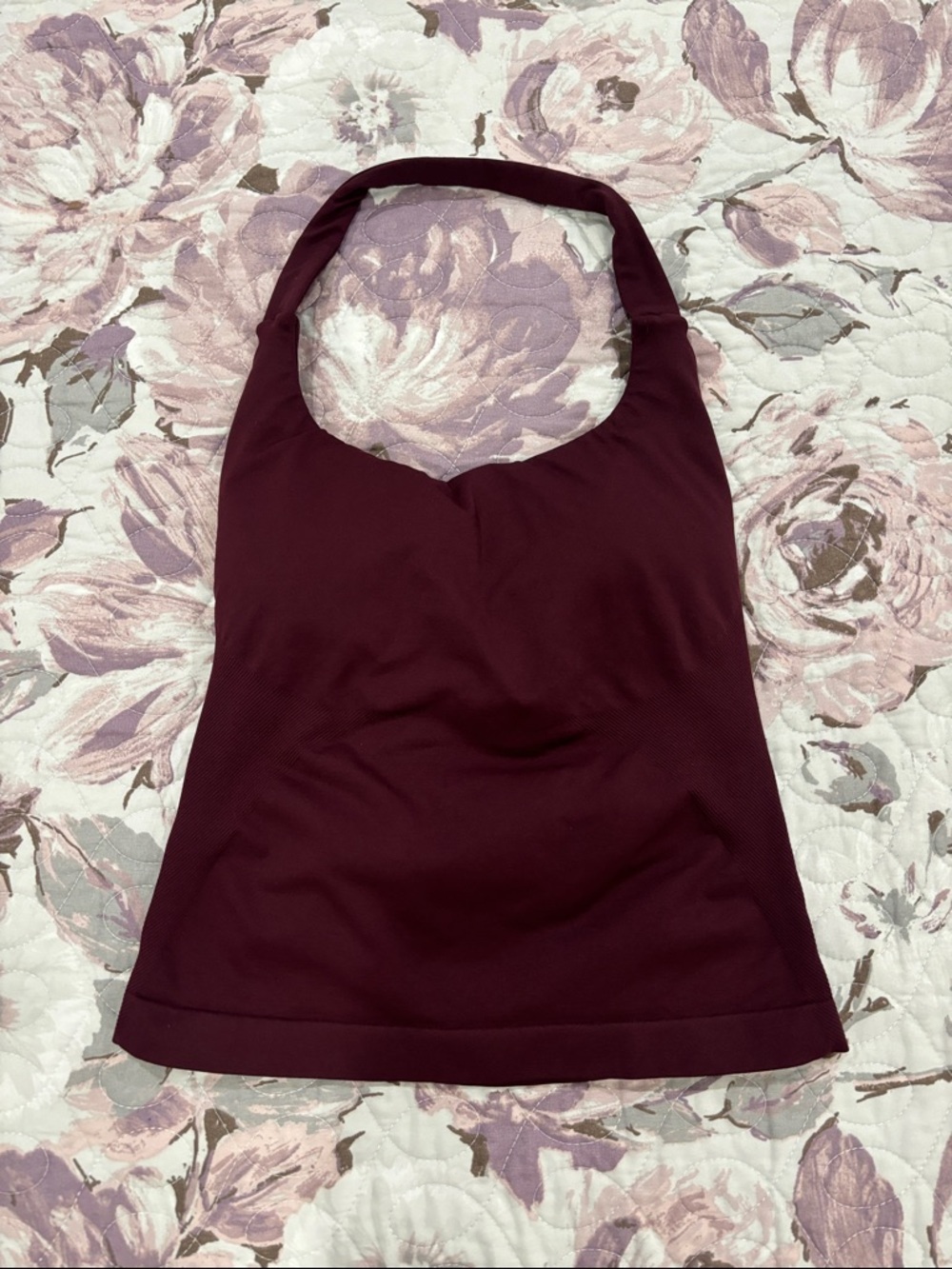 Yeoreo Gym Top Burgundy